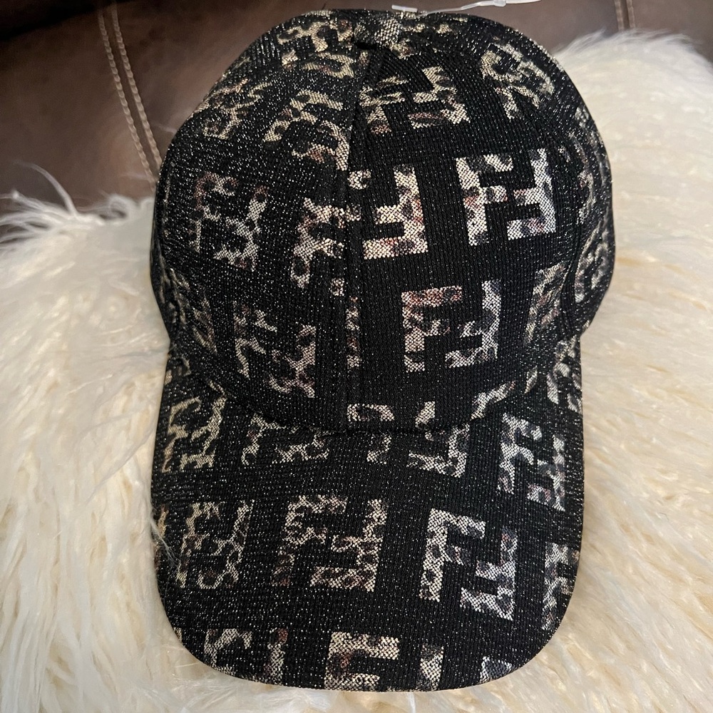 Ff Leopard Print Hat - image 1